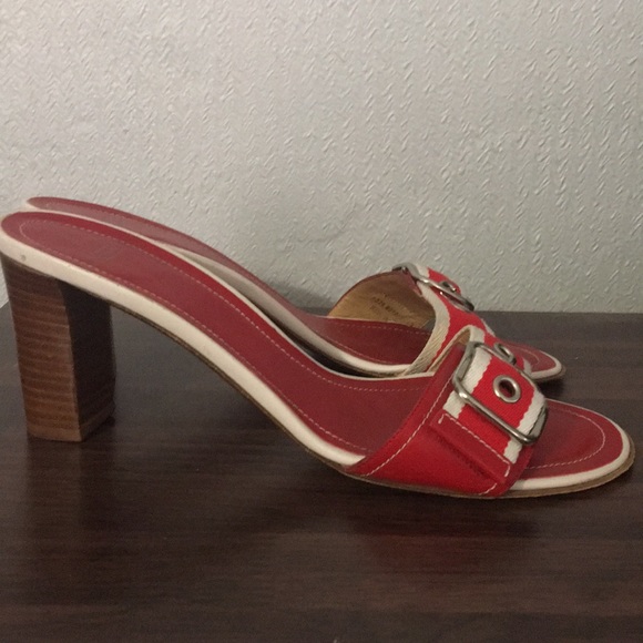 Coach heeled sandals - Picture 2 of 3